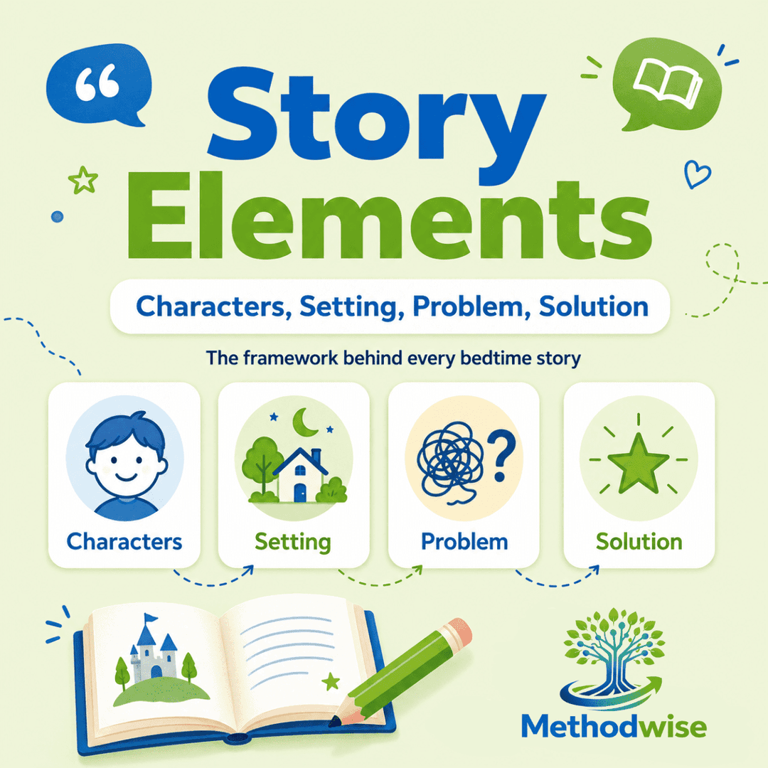 What Are Story Elements? A Parent's Guide to Characters, Setting, Problem, and Solution